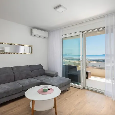 Adriatico - Sea View With Garage Appartement Makarska